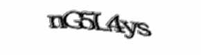 Security check image, please type the characters shown