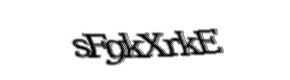 Security check image, please type the characters shown